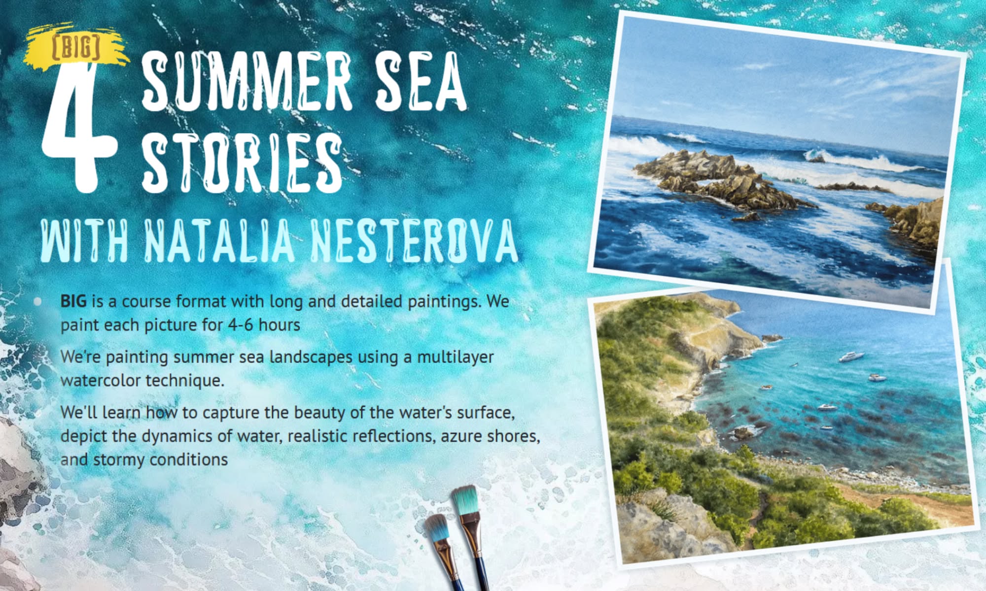 4 Summer Sea Stories Course