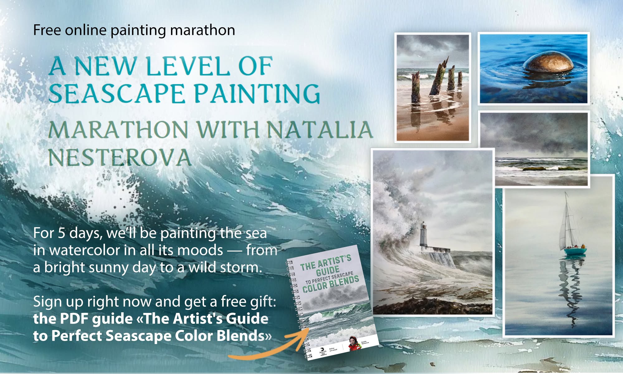 New Level of Seascape Painting Marathon
